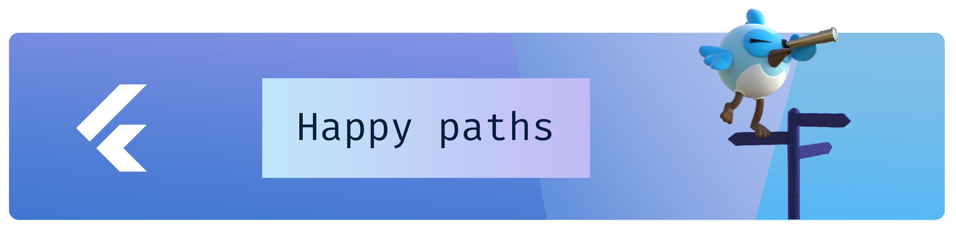 Header image for Happy Paths